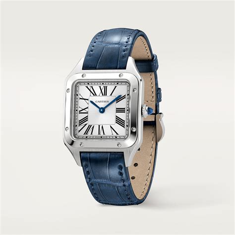 cartier santos dumont blue.